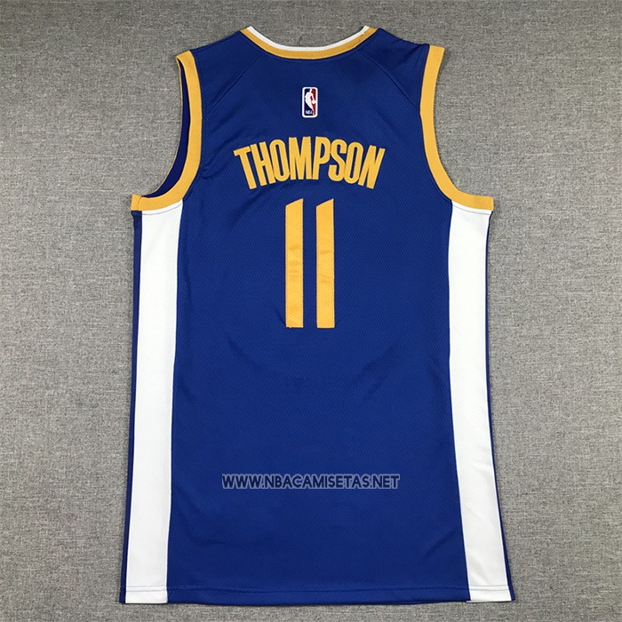 Camiseta Golden State Warriors Klay Thompson NO 11 Icon 2022-23 Azul